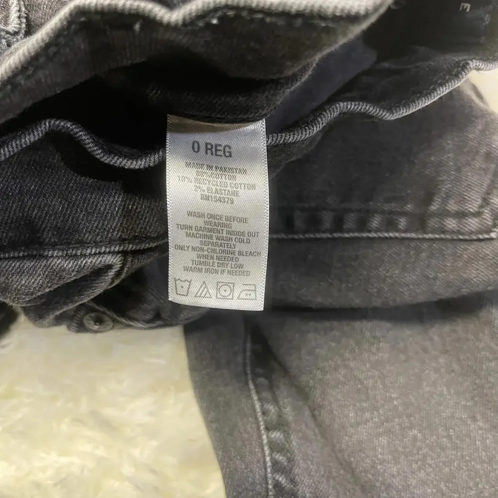 Aeropostale Curvy Mom Jean Black Women's Straight Leg Jeans